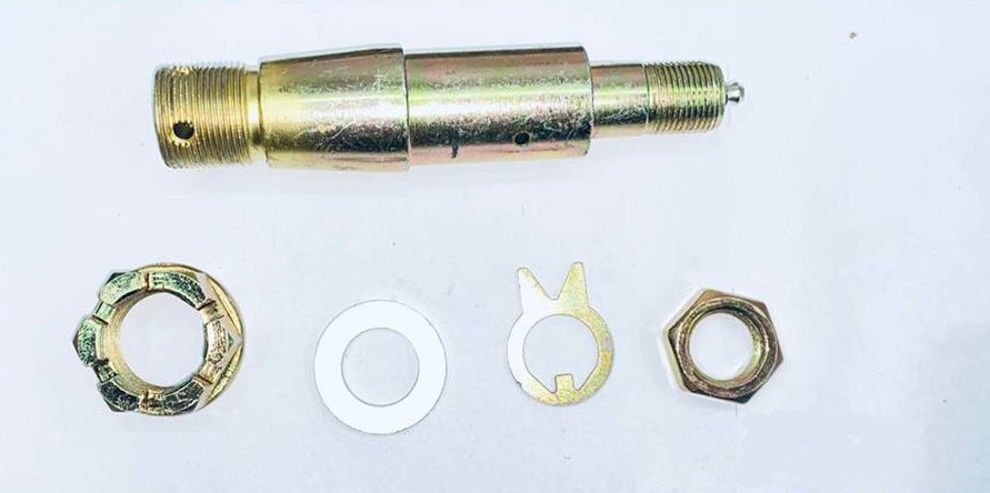 Палец рулевого гидроцилиндра Ц-63 с гайкой (L=148мм) (БАЛОЧНЫЙ МОСТ) МТЗ-82/1221 (А)