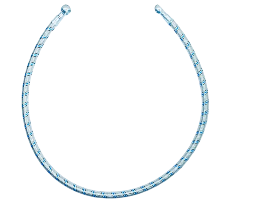 Трубка топливная L-1045 мм (мет. оплетка) (А)